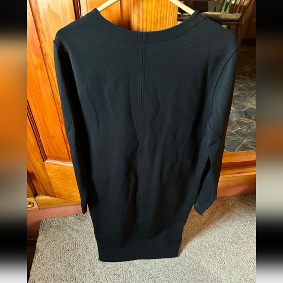 Lululemon Lab Black Dress Tunic Slouch Stretchy 8 - Picture 3 of 7